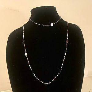 Brand New Handcrafted Layered Beaded Necklace